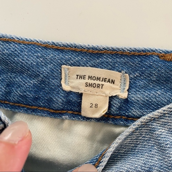 Madewell The Momjean Short in Givens Wash size 28 - Picture 10 of 12